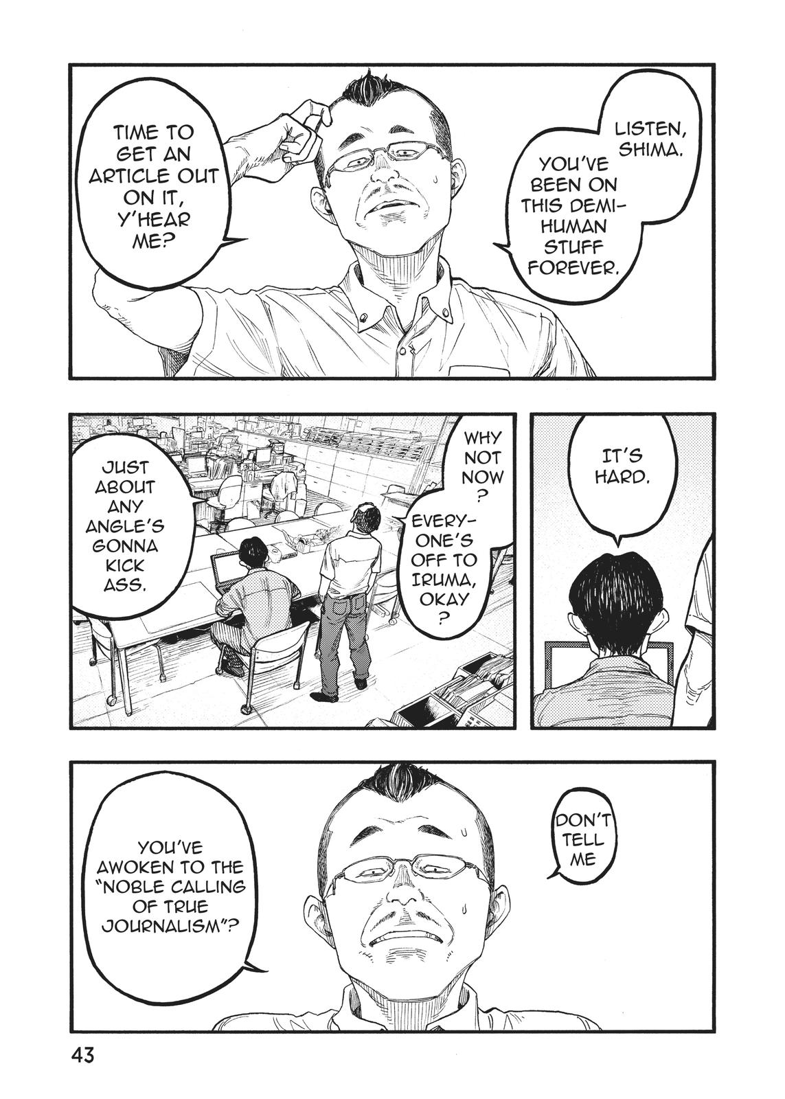 Read Ajin Manga Online