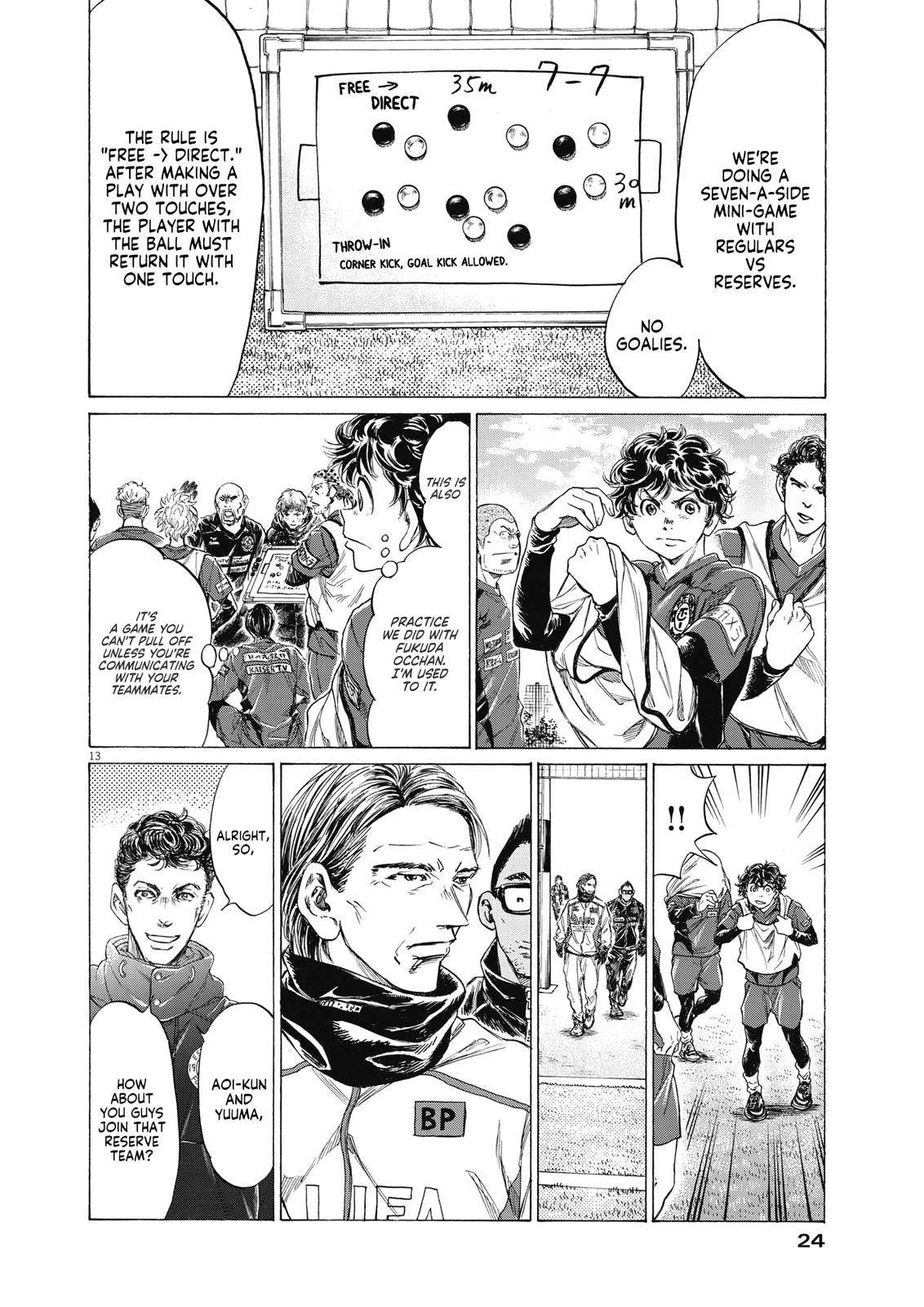 Read Ao Ashi Manga Online