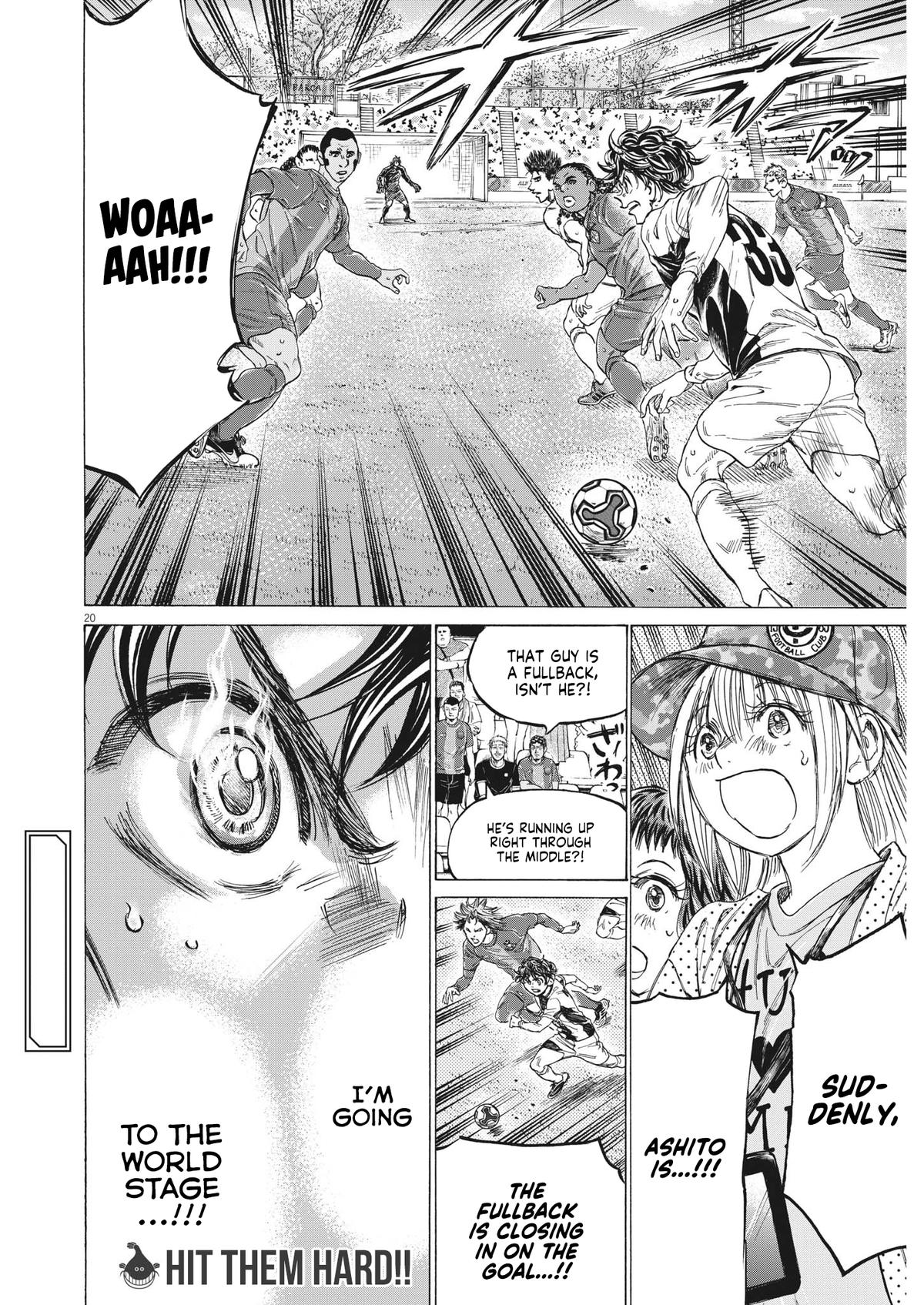 Read Ao Ashi Manga Online