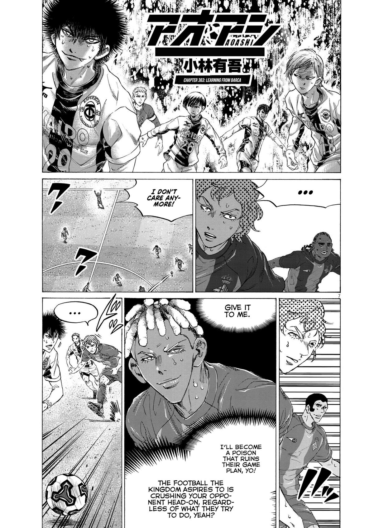 Read Ao Ashi Manga Online