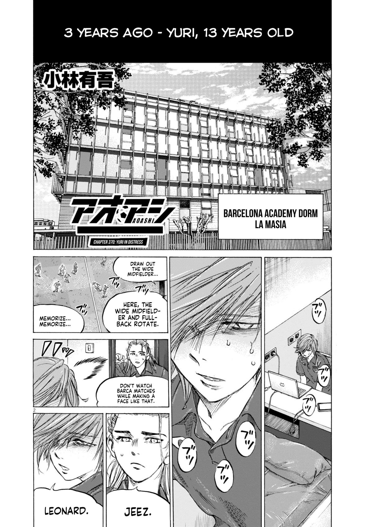 Read Ao Ashi Manga Online