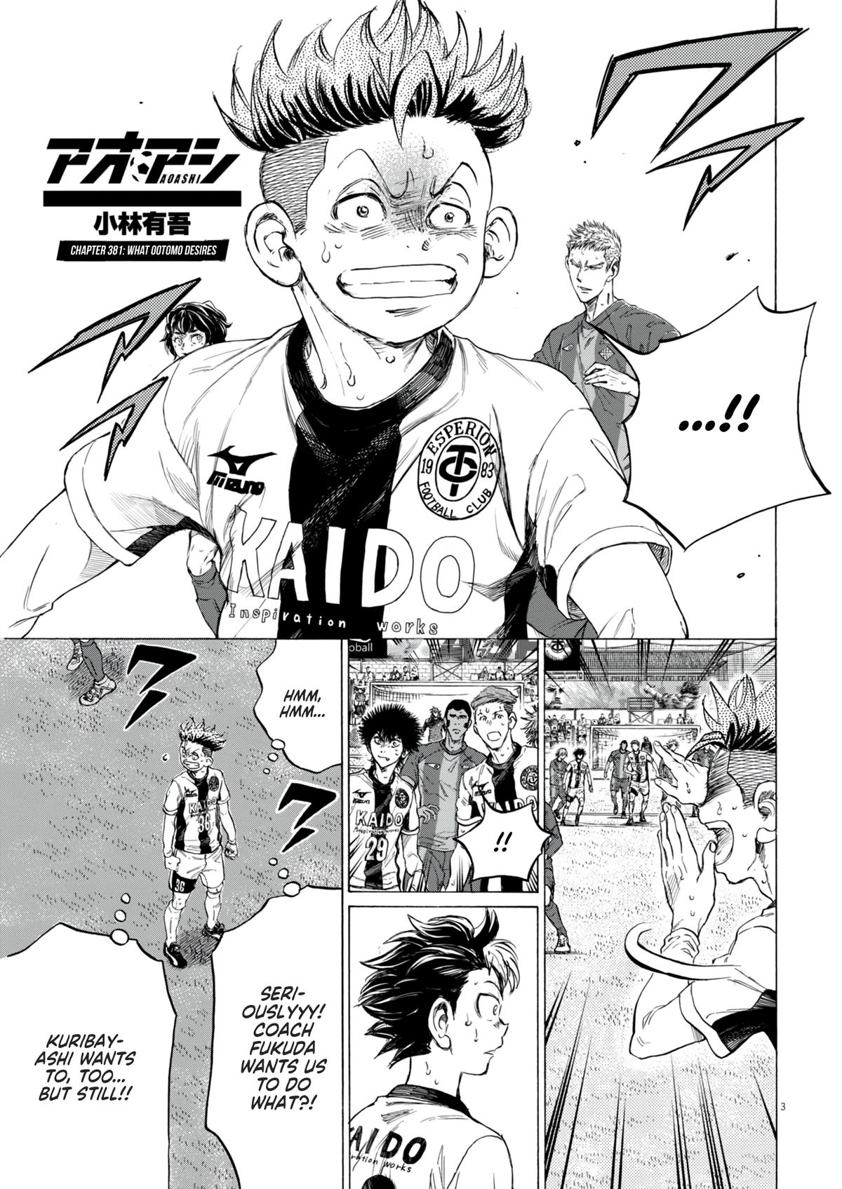 Read Ao Ashi Manga Online
