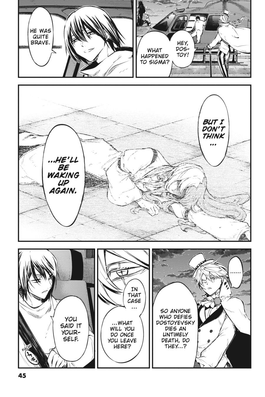 Read Bungo Stray Dogs Manga Online