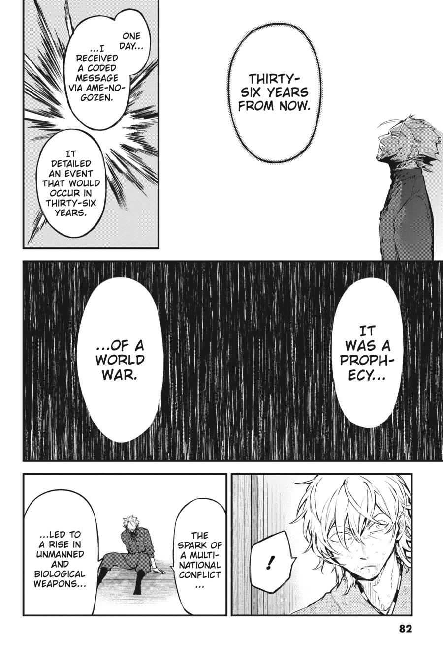 Read Bungo Stray Dogs Manga Online