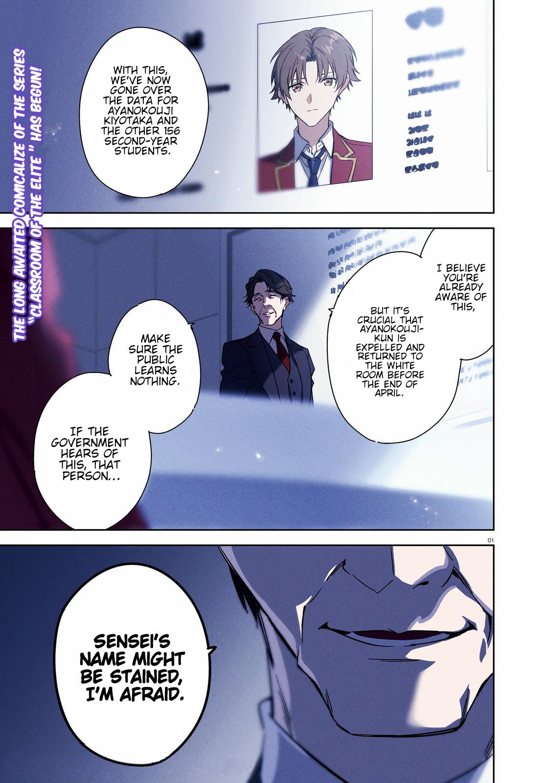 Read Classroom of the Elite - 2nd Year Manga Online