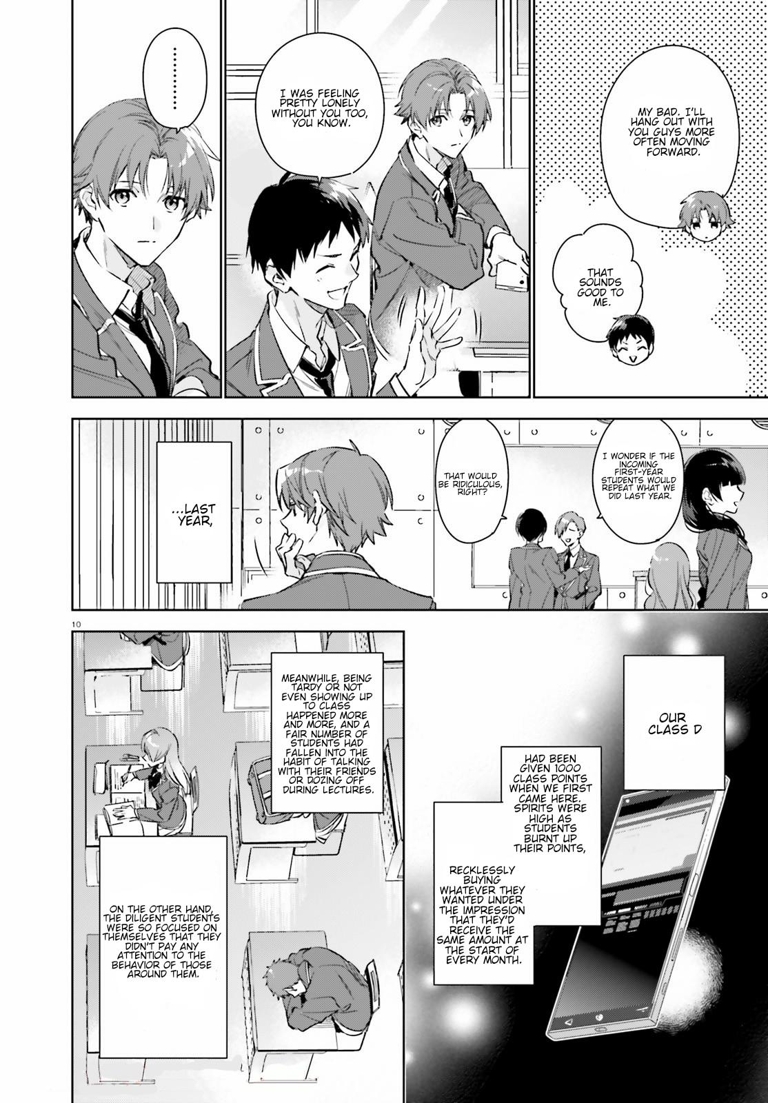 Read Classroom of the Elite - 2nd Year Manga Online