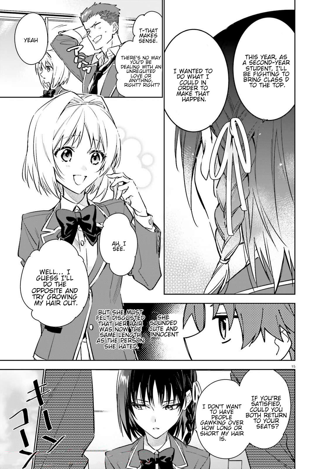Read Classroom of the Elite - 2nd Year Manga Online