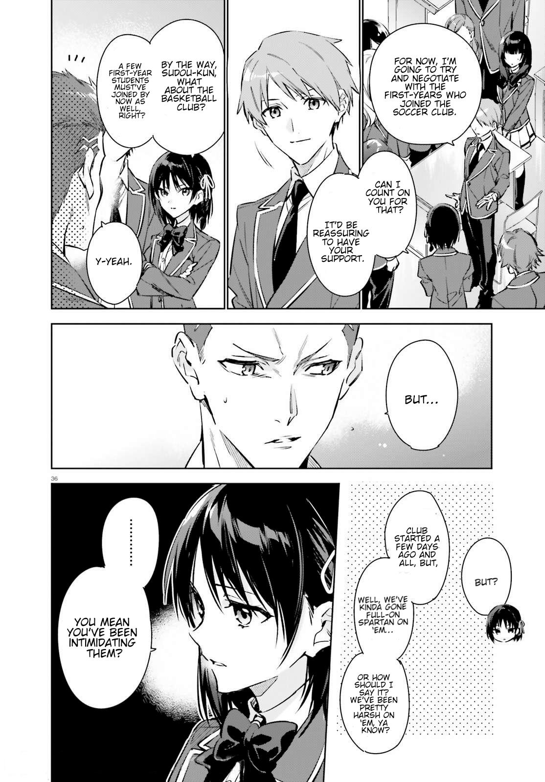 Read Classroom of the Elite - 2nd Year Manga Online