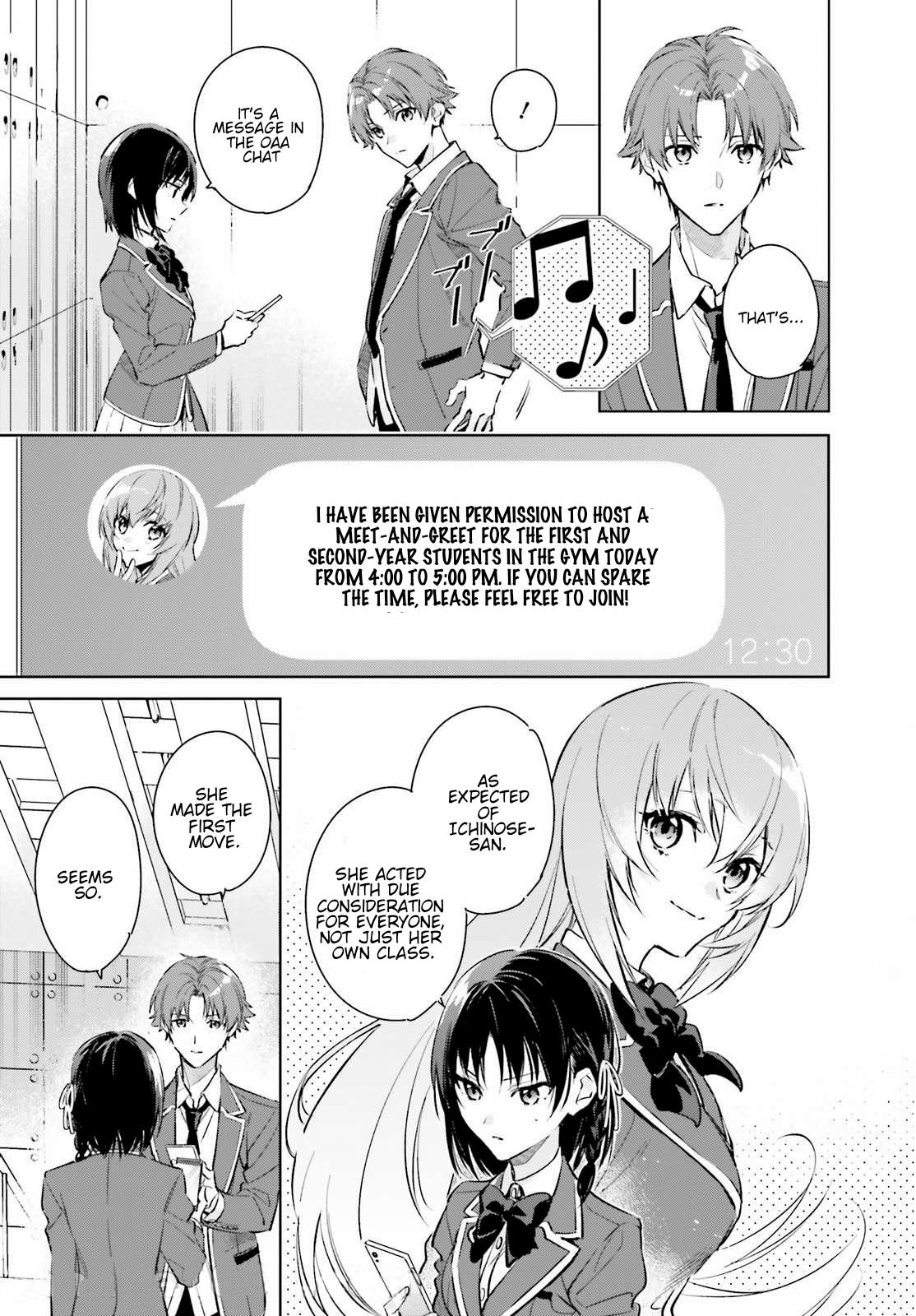Read Classroom of the Elite - 2nd Year Manga Online