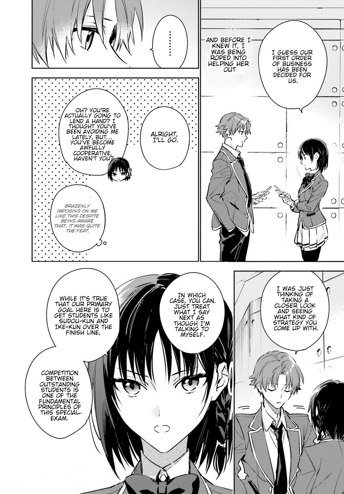 Read Classroom of the Elite - 2nd Year Manga Online