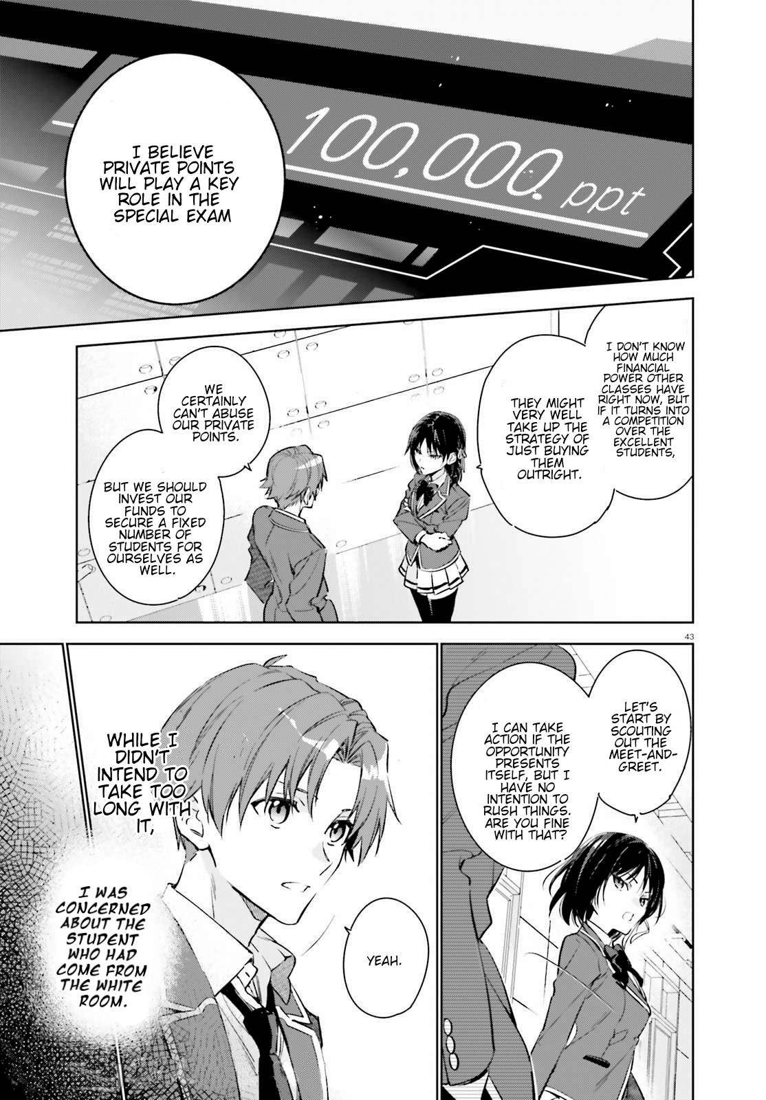 Read Classroom of the Elite - 2nd Year Manga Online