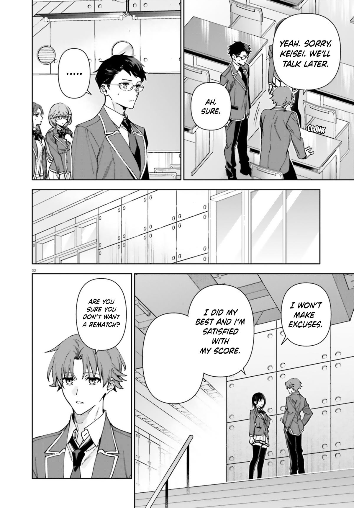 Read Classroom of the Elite - 2nd Year Manga Online