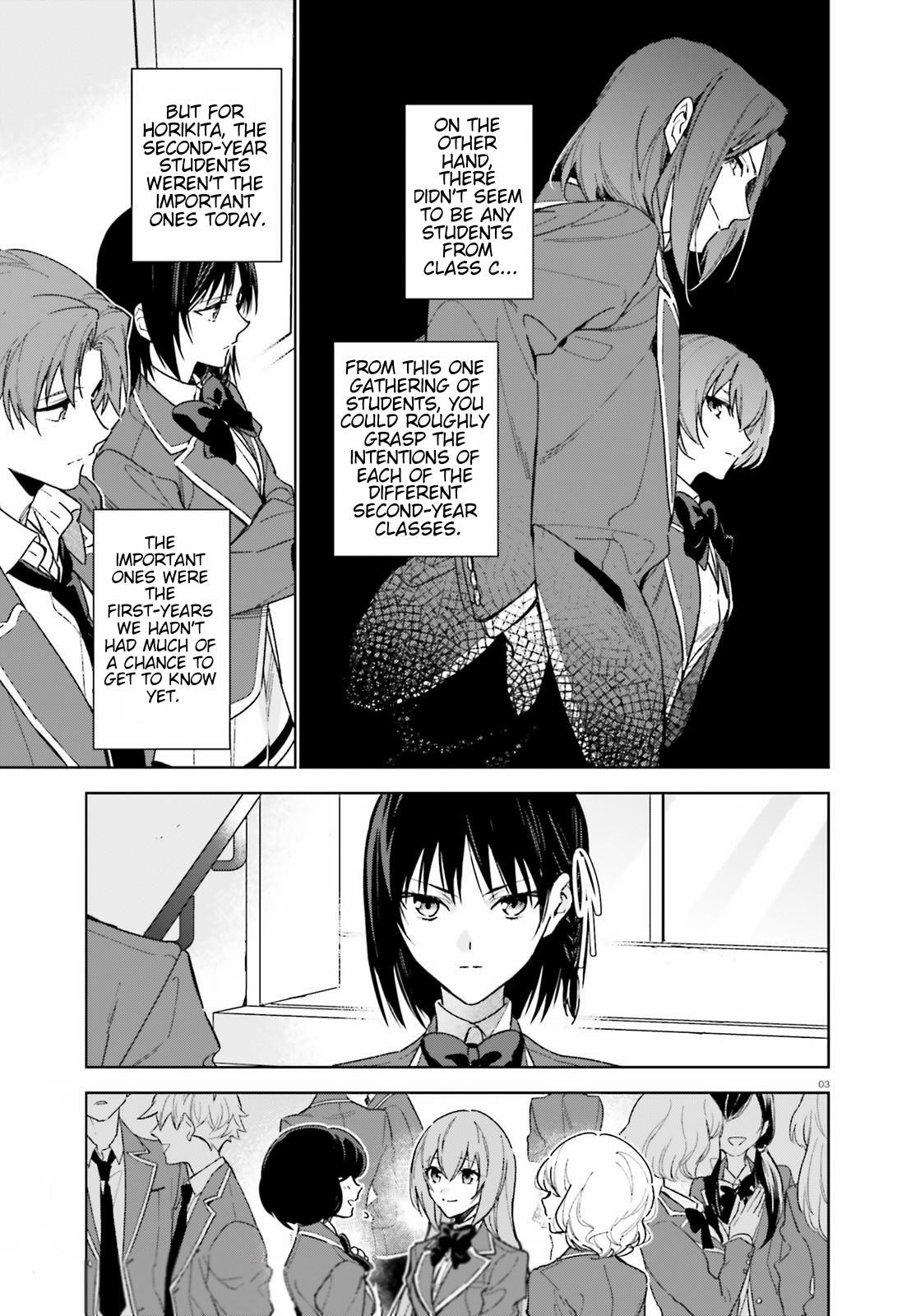 Read Classroom of the Elite - 2nd Year Manga Online