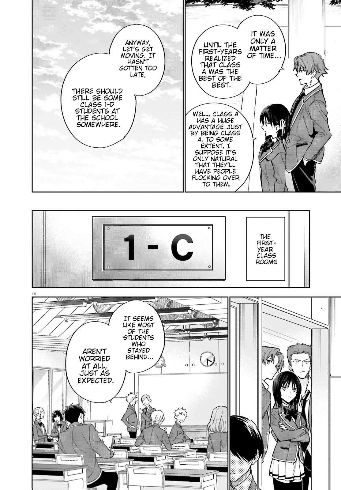 Read Classroom of the Elite - 2nd Year Manga Online
