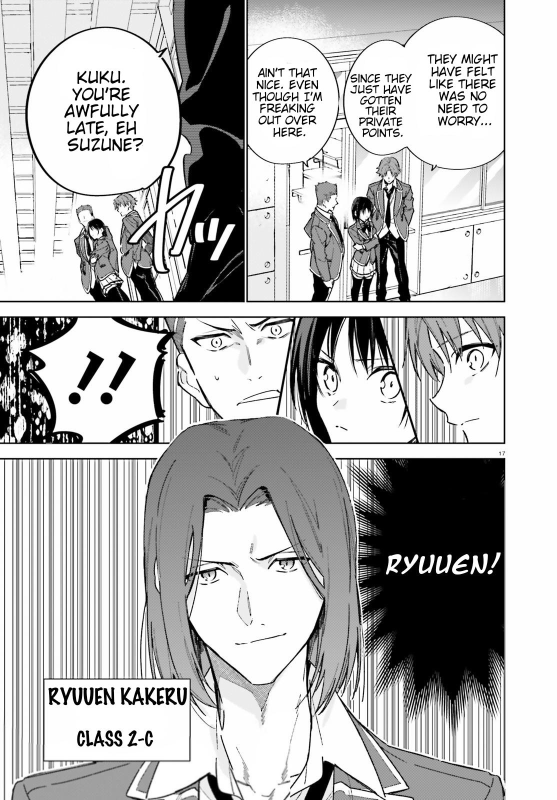 Read Classroom of the Elite - 2nd Year Manga Online