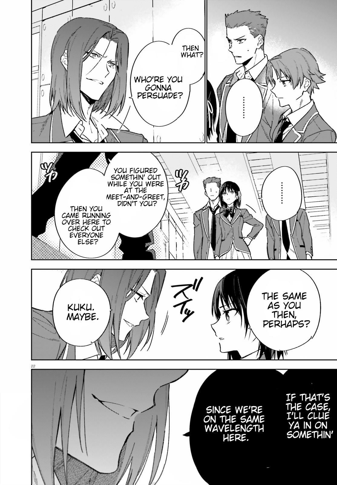 Read Classroom of the Elite - 2nd Year Manga Online