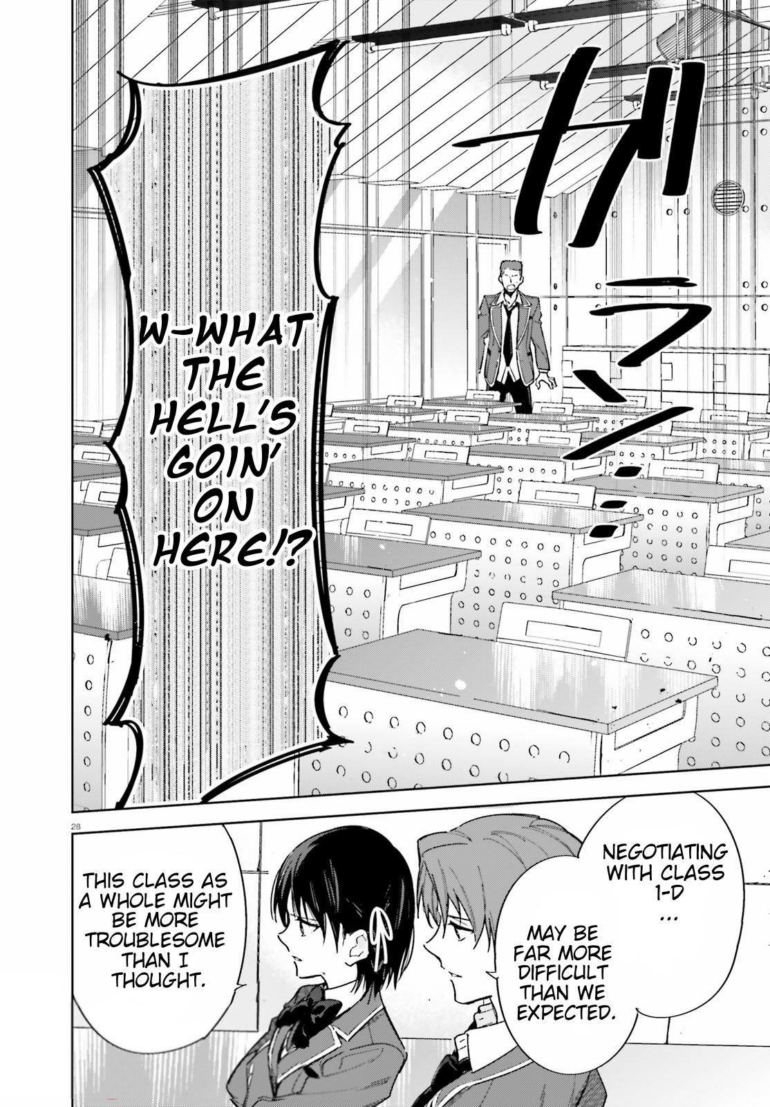 Read Classroom of the Elite - 2nd Year Manga Online