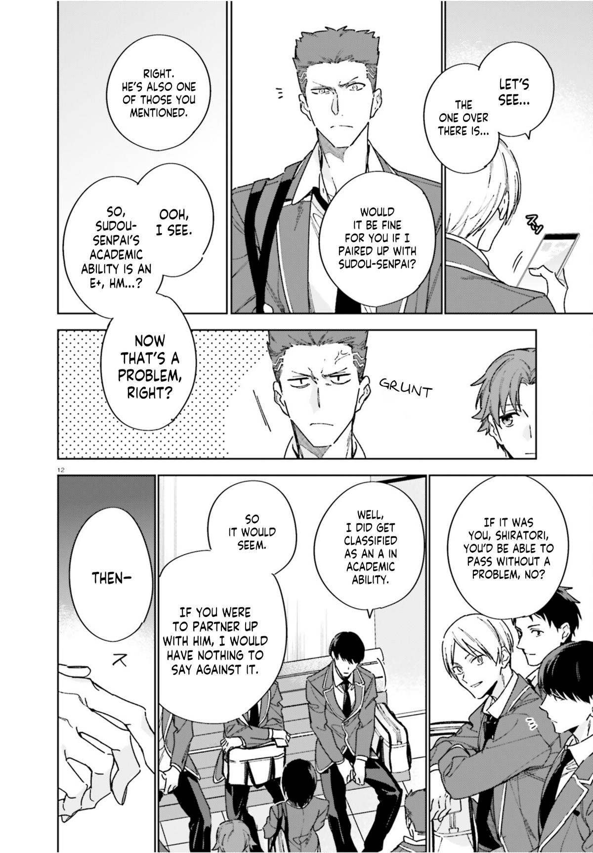 Read Classroom of the Elite - 2nd Year Manga Online