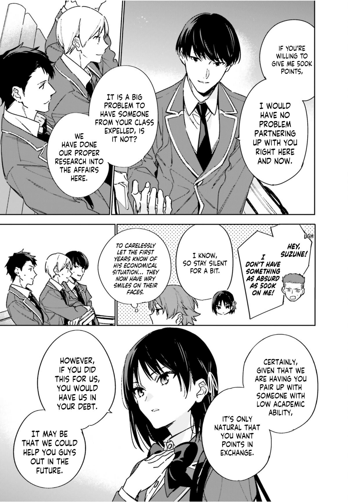 Read Classroom of the Elite - 2nd Year Manga Online