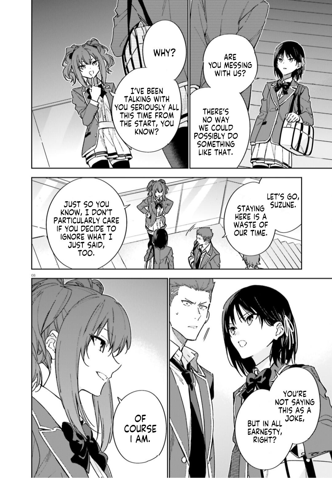Read Classroom of the Elite - 2nd Year Manga Online