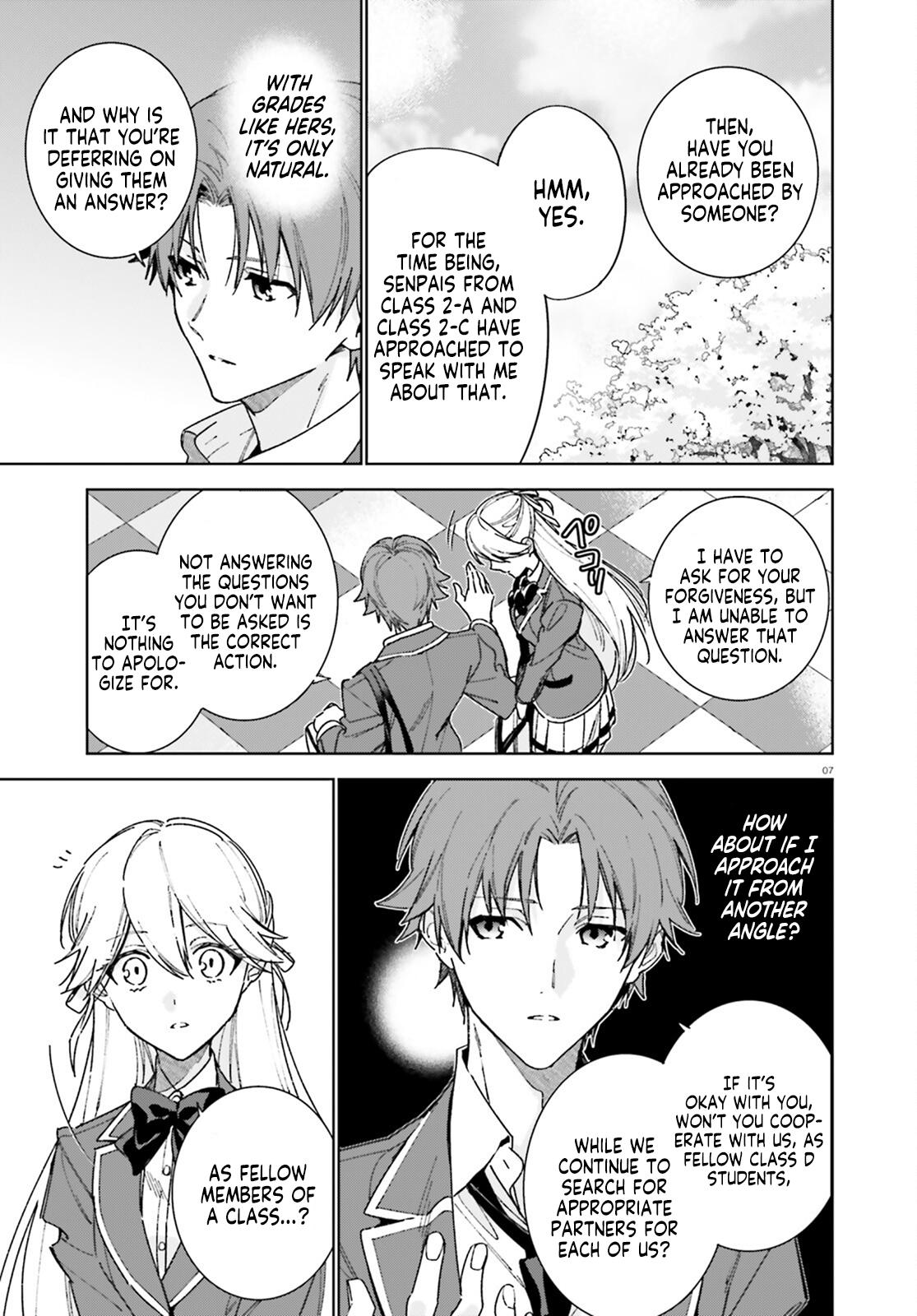 Read Classroom of the Elite - 2nd Year Manga Online