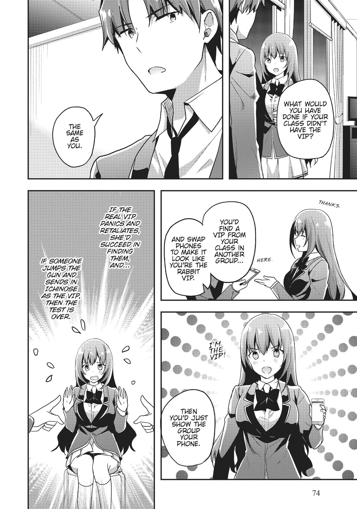 Read Classroom of the Elite Manga Online