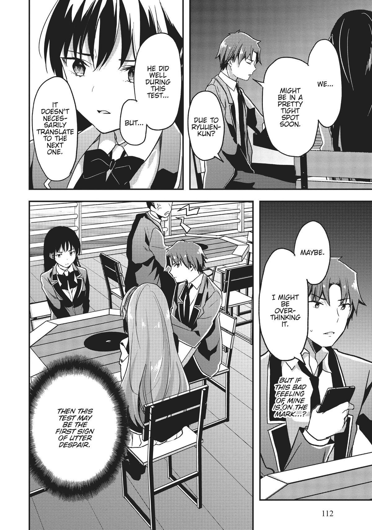 Read Classroom of the Elite Manga Online