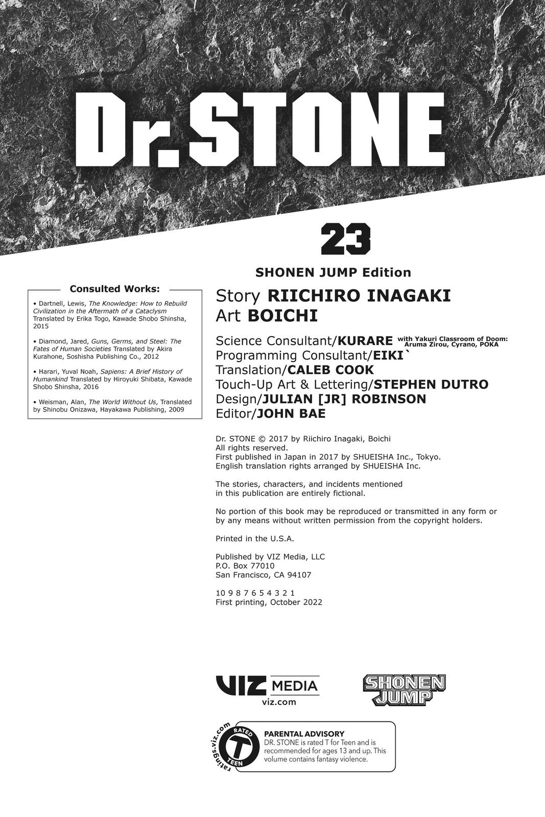 Read Dr STONE Manga Online