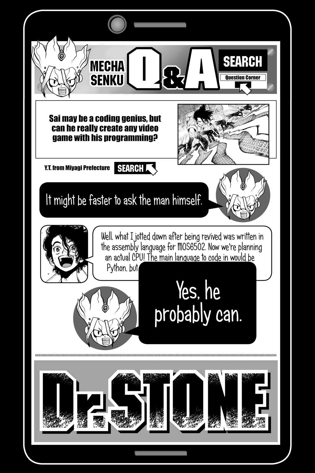 Read Dr STONE Manga Online