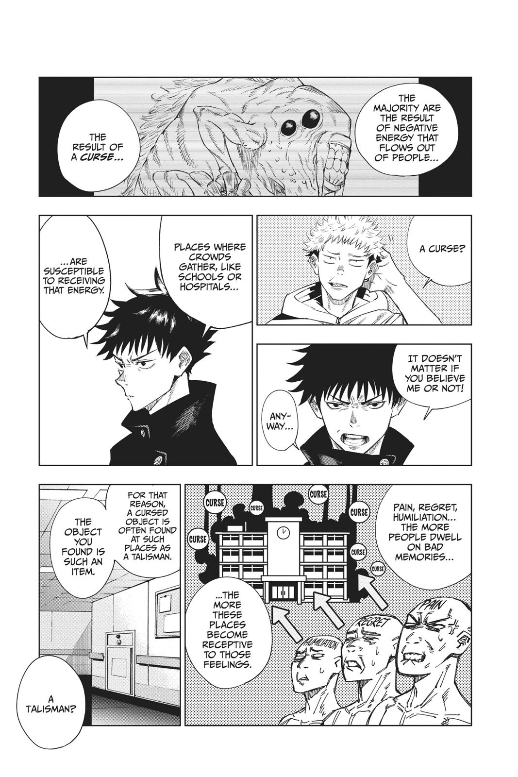 Read Jujutsu Kaisen Manga Online