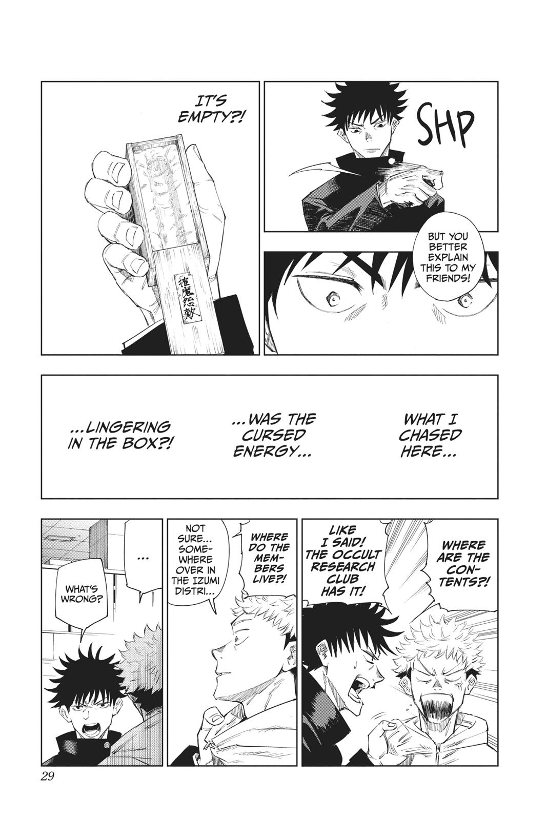 Read Jujutsu Kaisen Manga Online