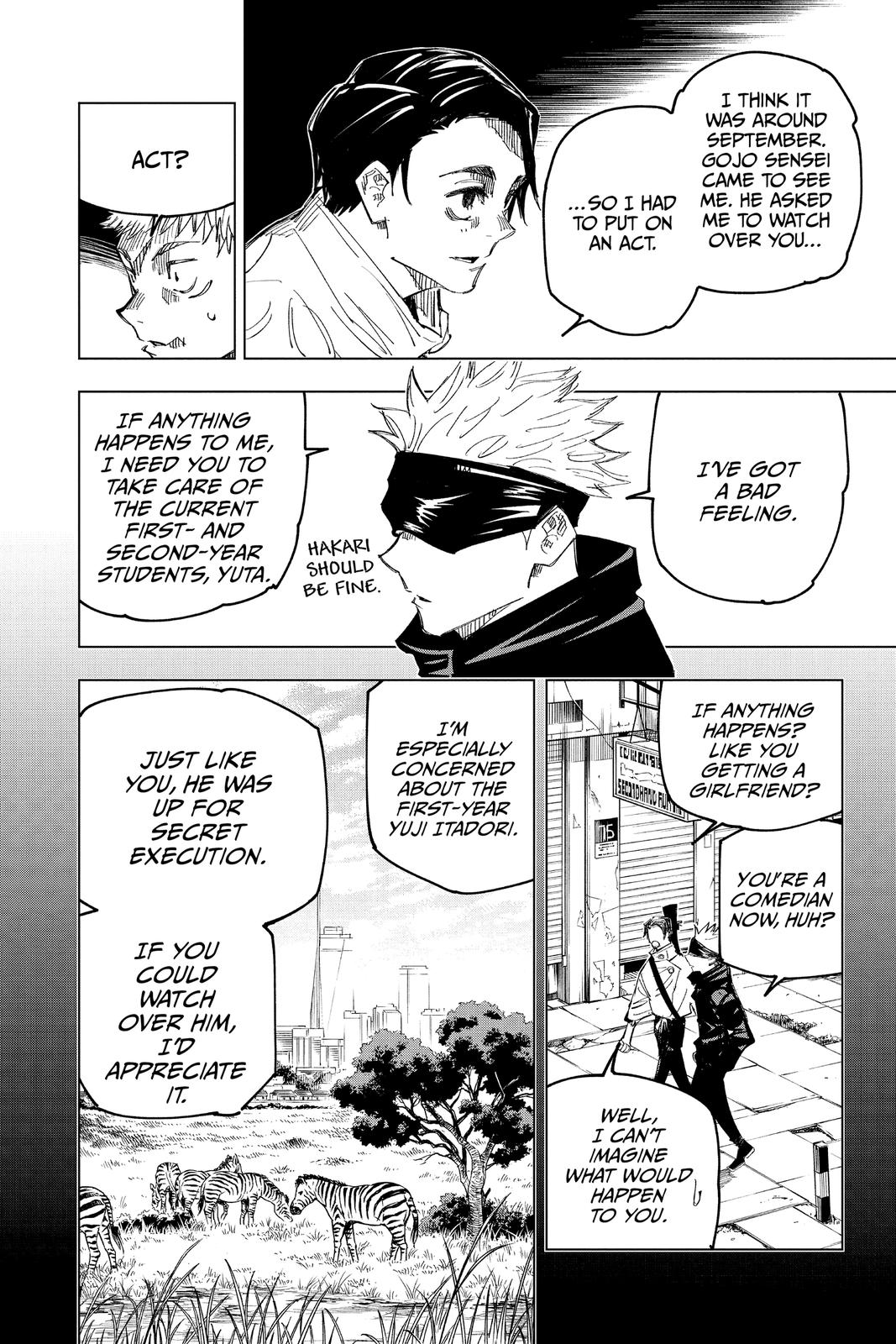 Read Jujutsu Kaisen Manga Online