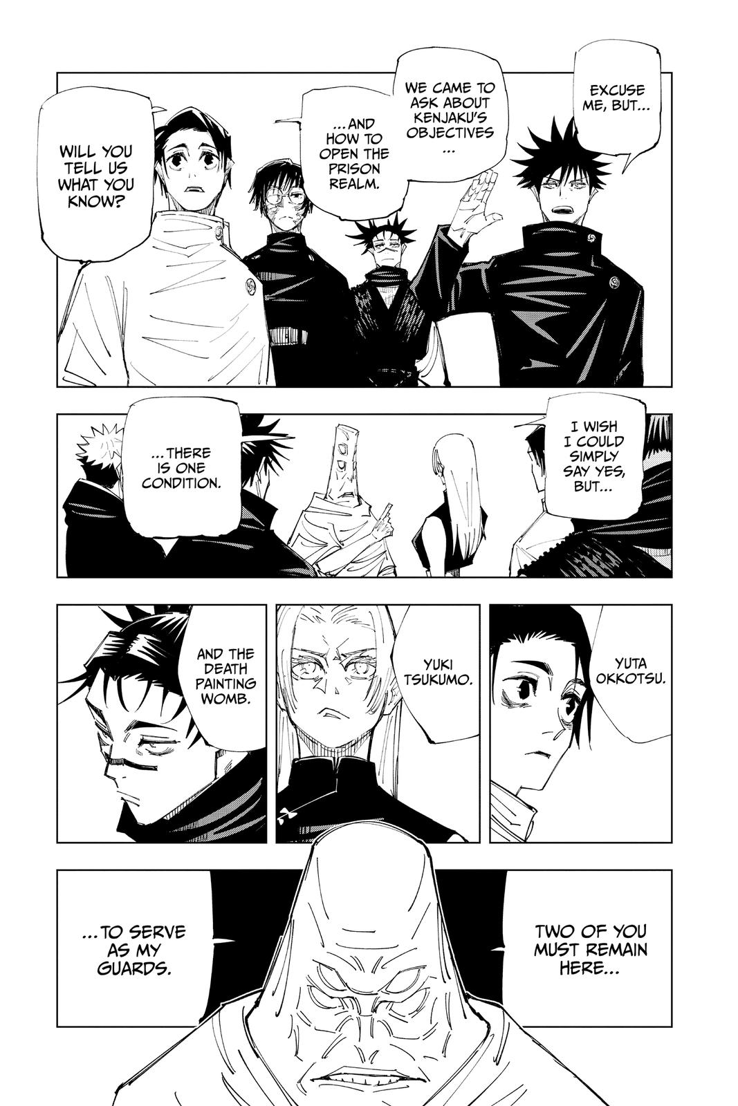 Read Jujutsu Kaisen Manga Online