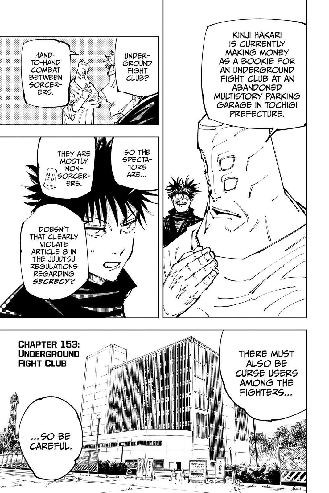 Read Jujutsu Kaisen Manga Online