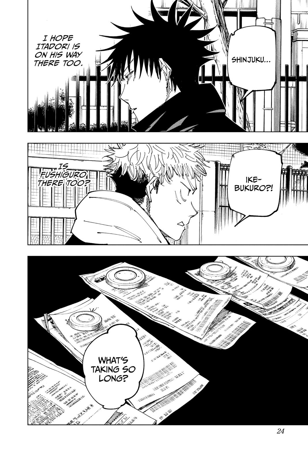 Read Jujutsu Kaisen Manga Online