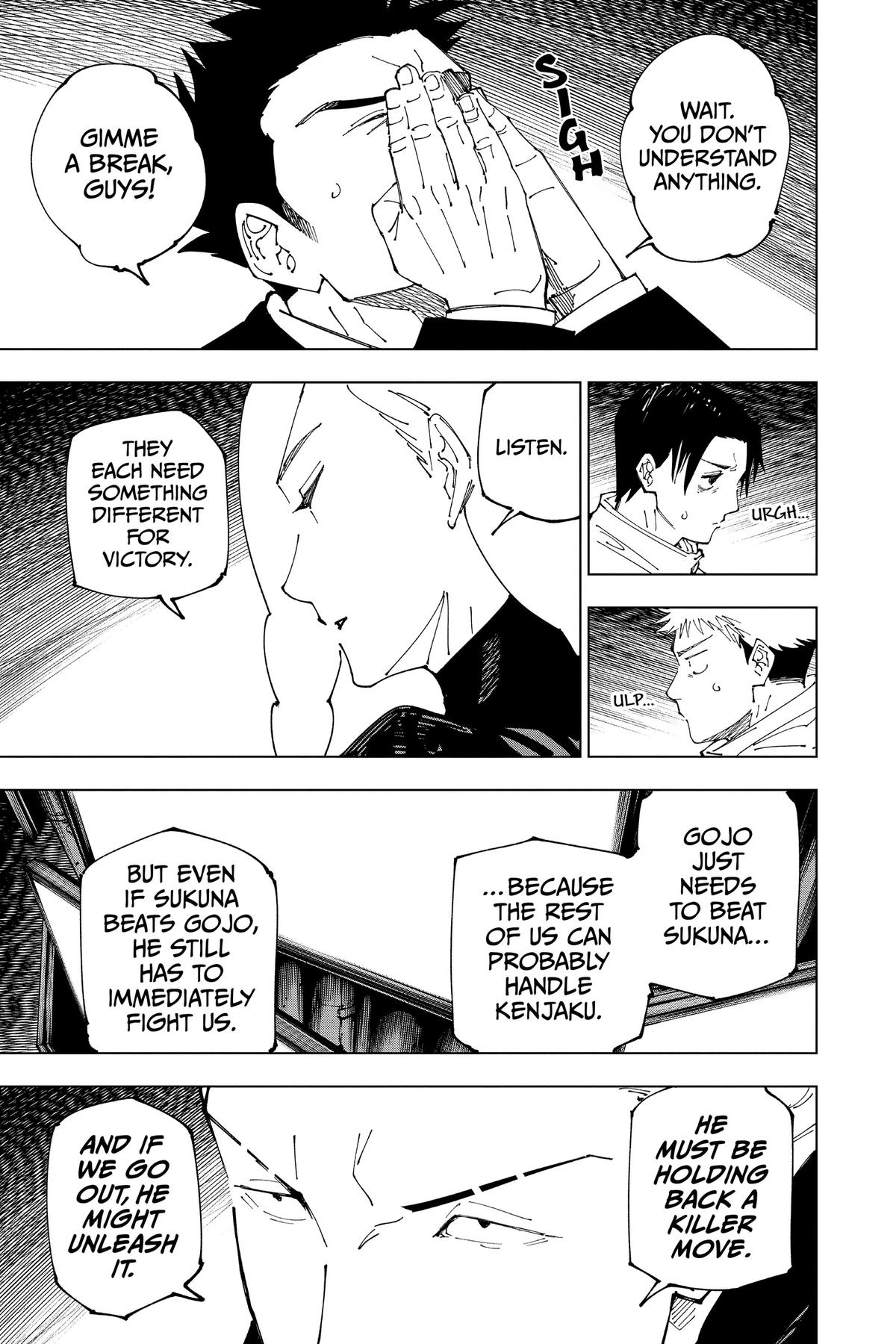 Read Jujutsu Kaisen Manga Online