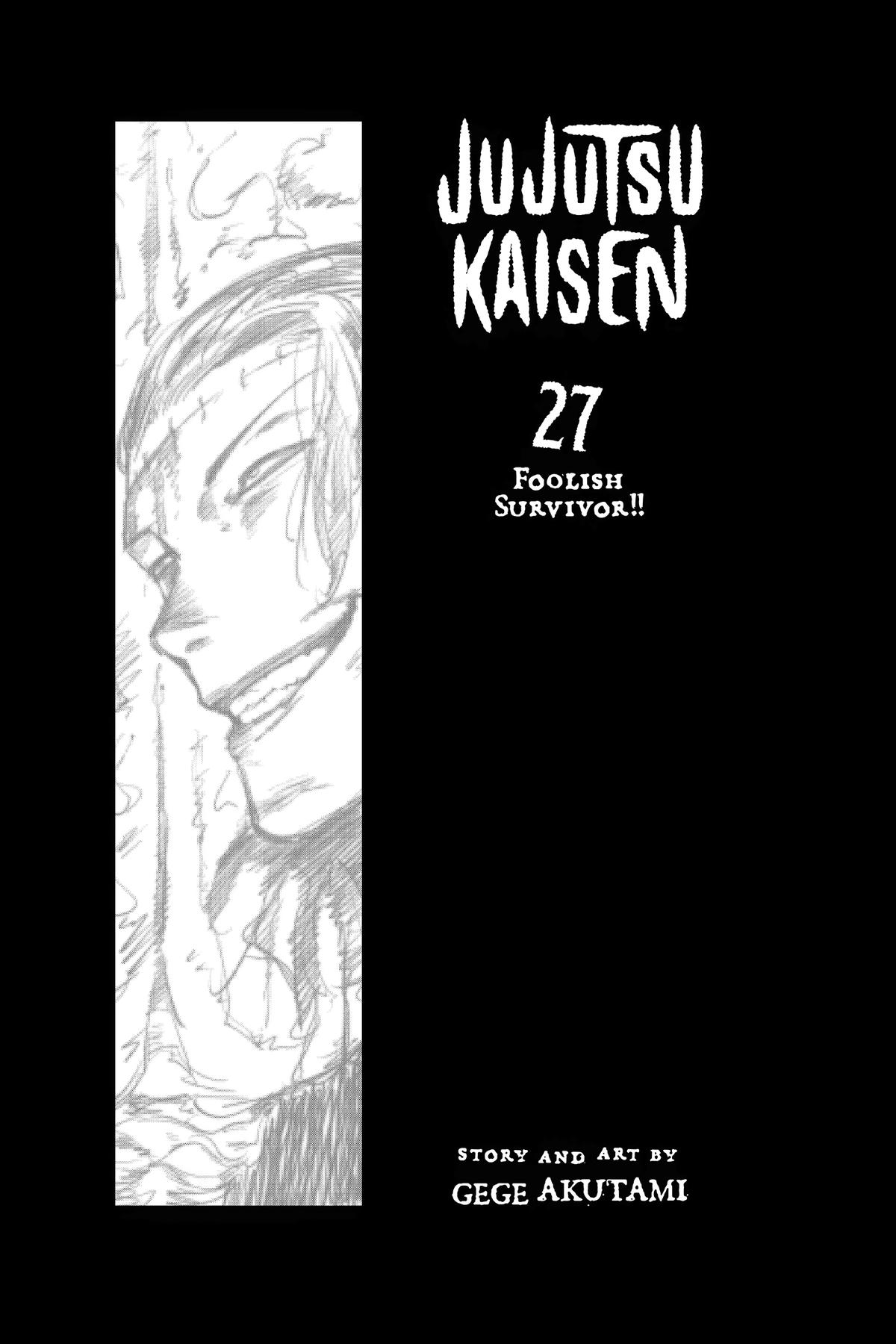 Read Jujutsu Kaisen Manga Online