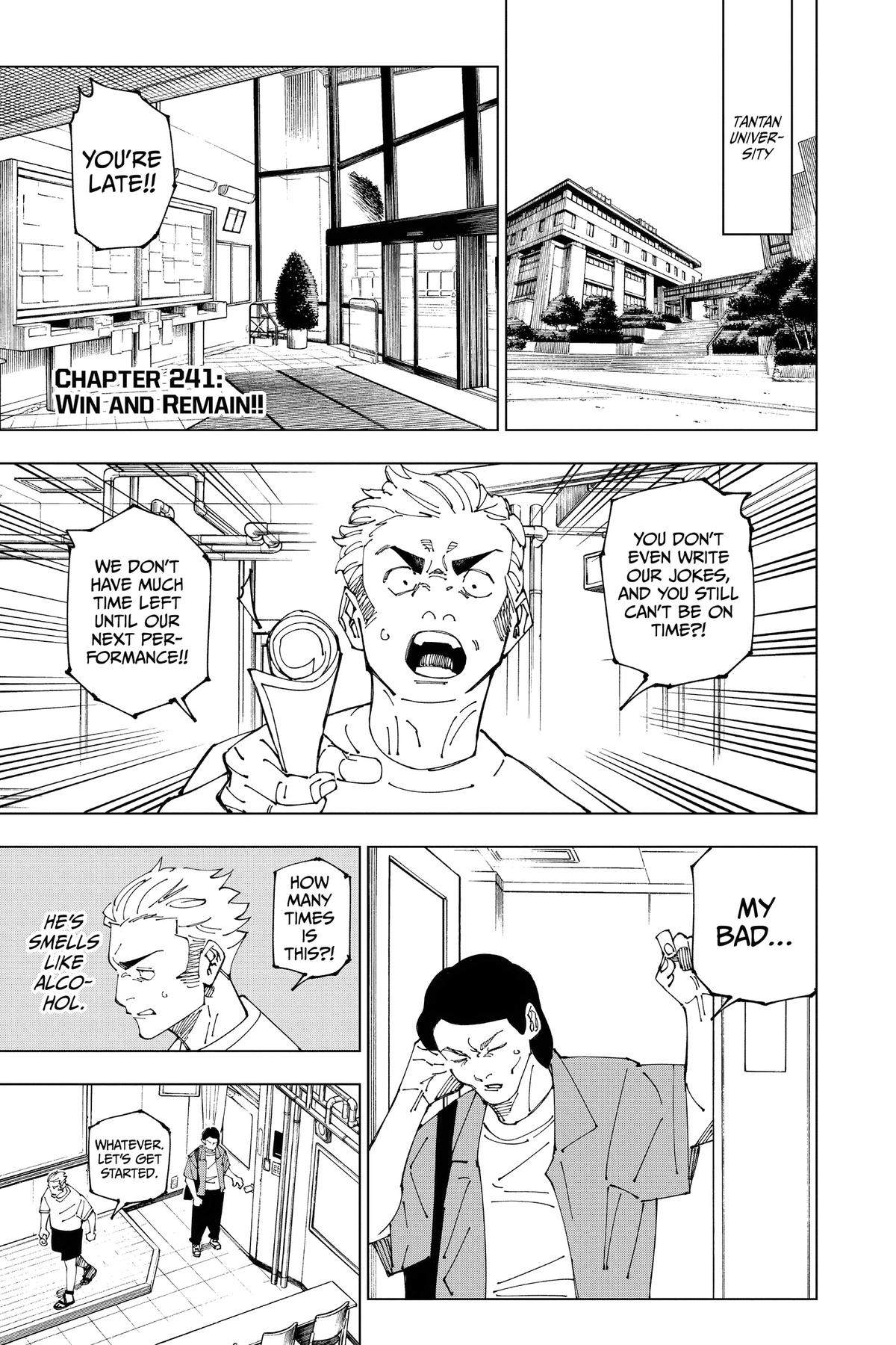 Read Jujutsu Kaisen Manga Online