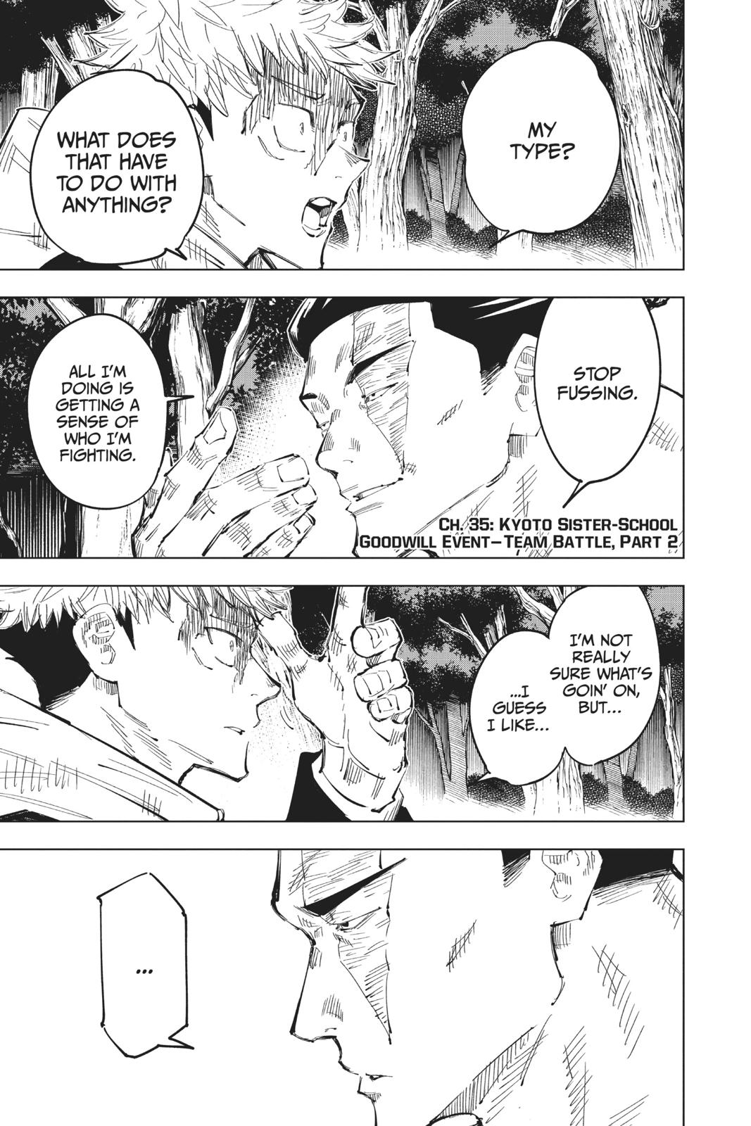Read Jujutsu Kaisen Manga Online