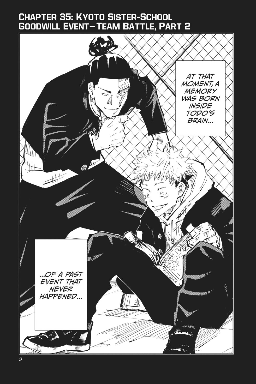 Read Jujutsu Kaisen Manga Online
