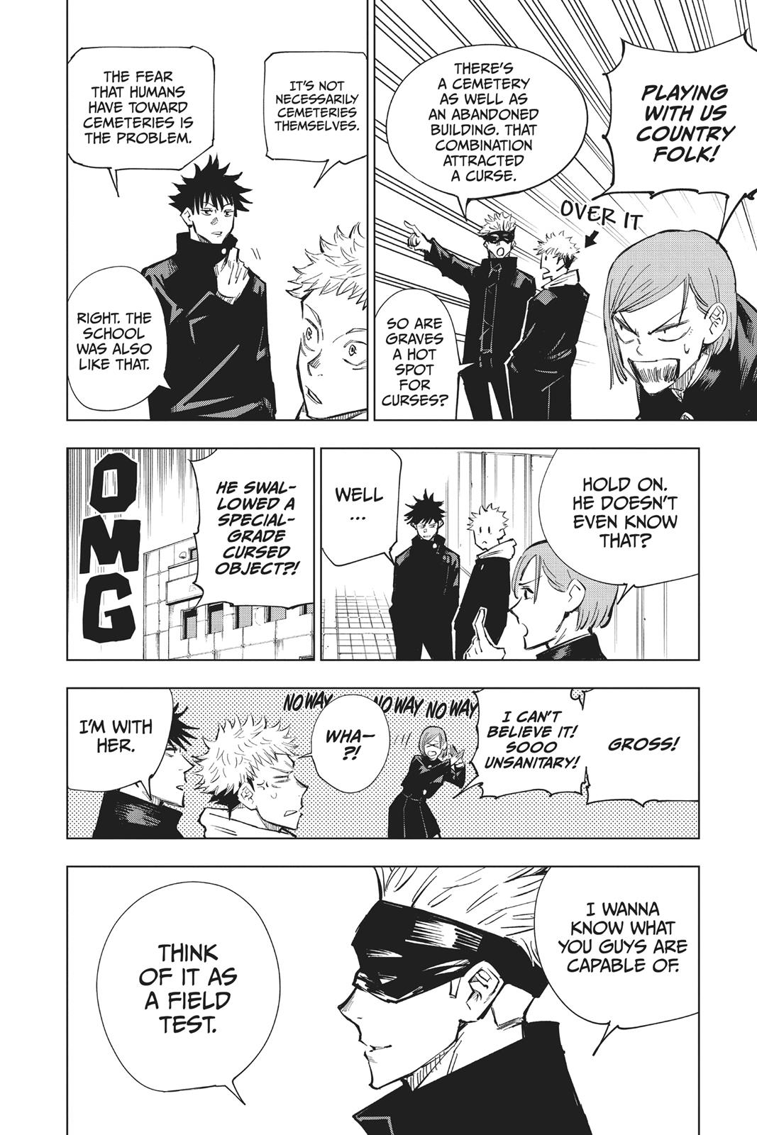 Read Jujutsu Kaisen Manga Online