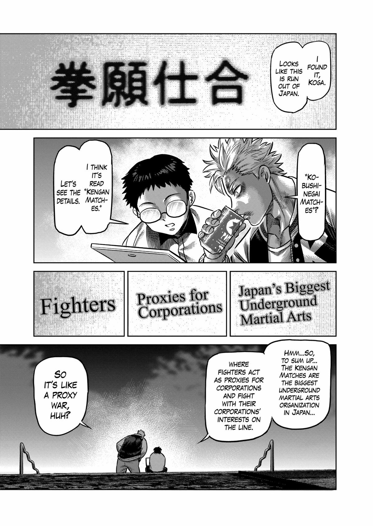 Read Kengan Omega Manga Online