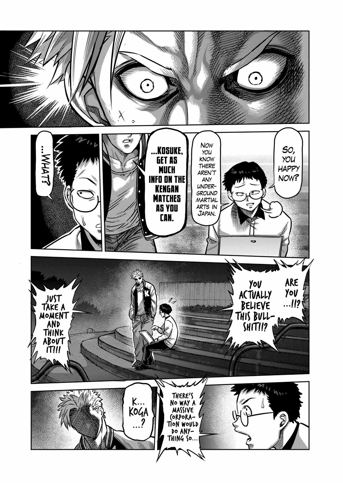 Read Kengan Omega Manga Online