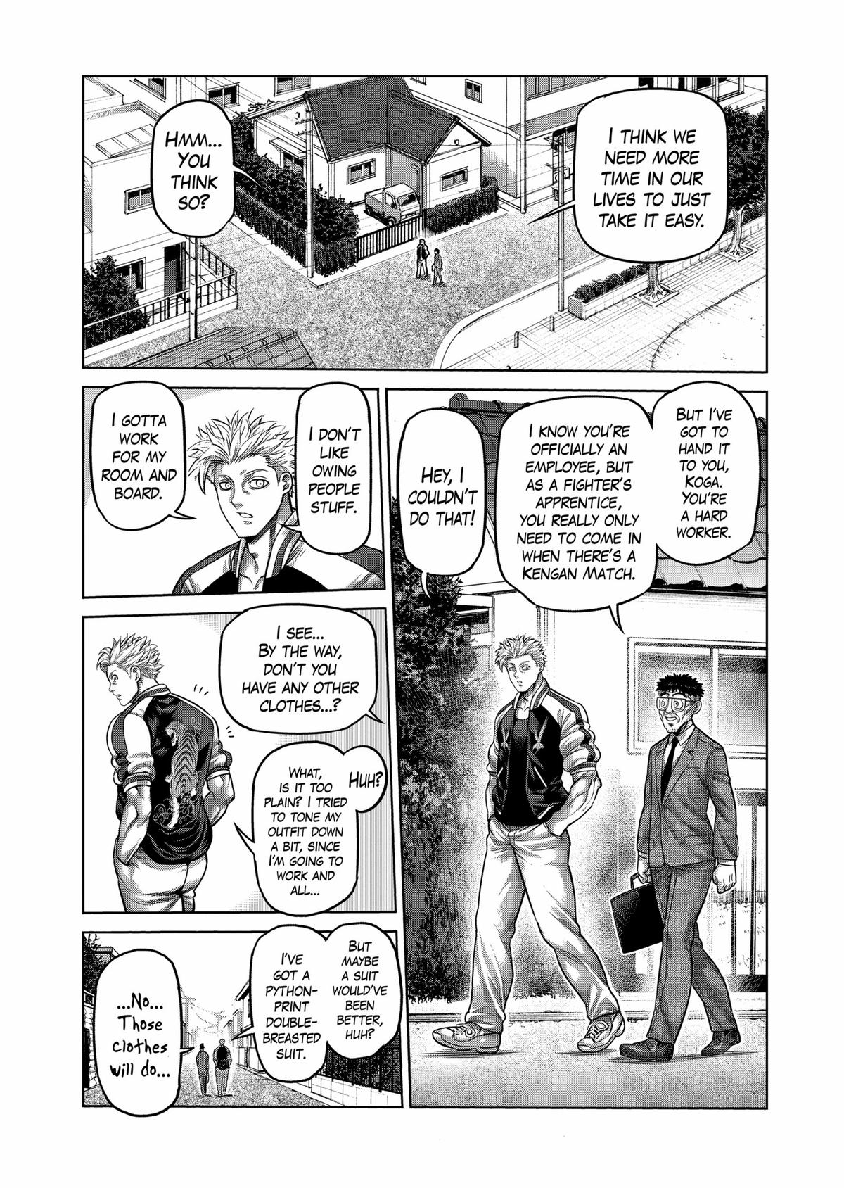 Read Kengan Omega Manga Online
