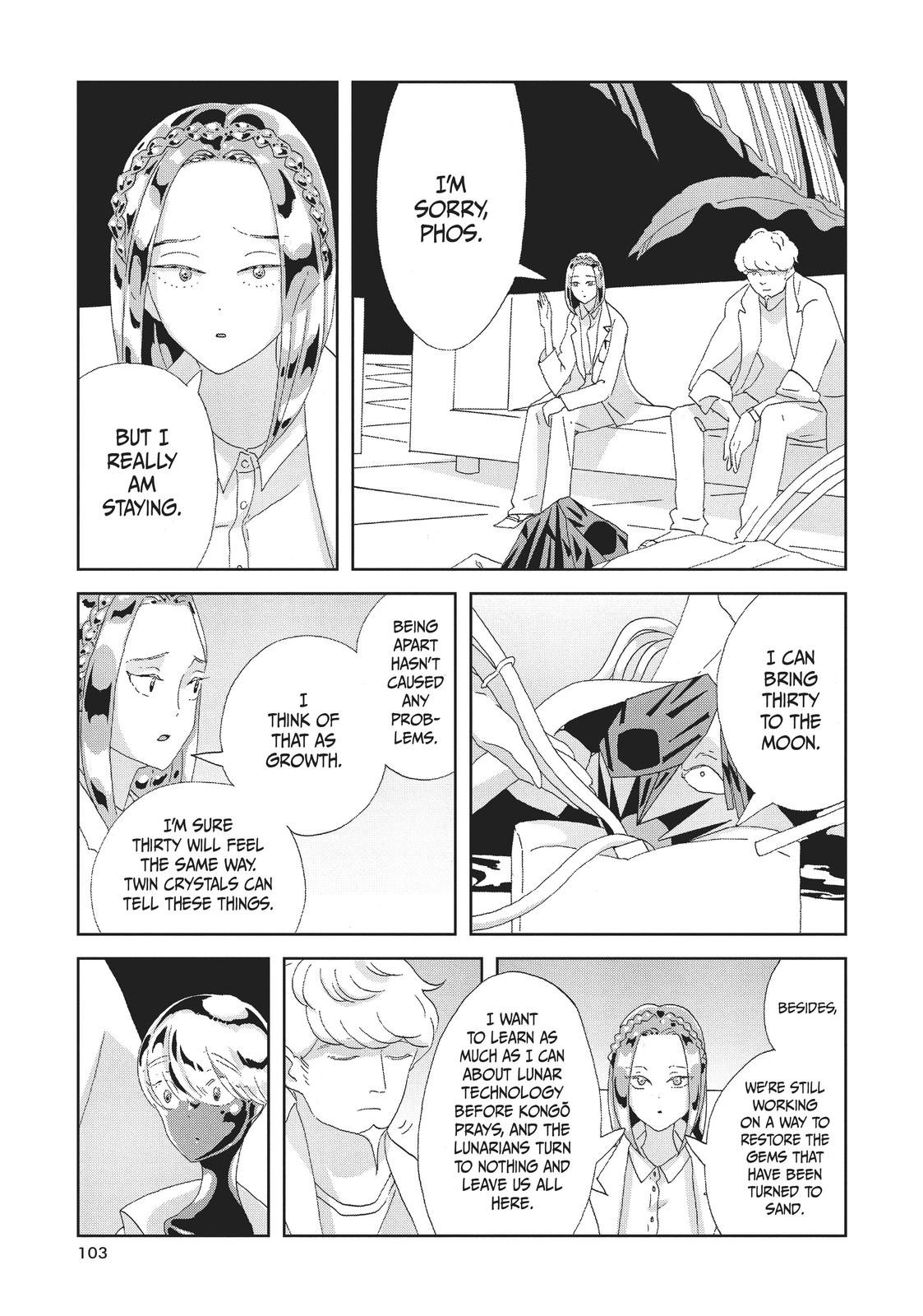 Read Land of the Lustrous Manga Online