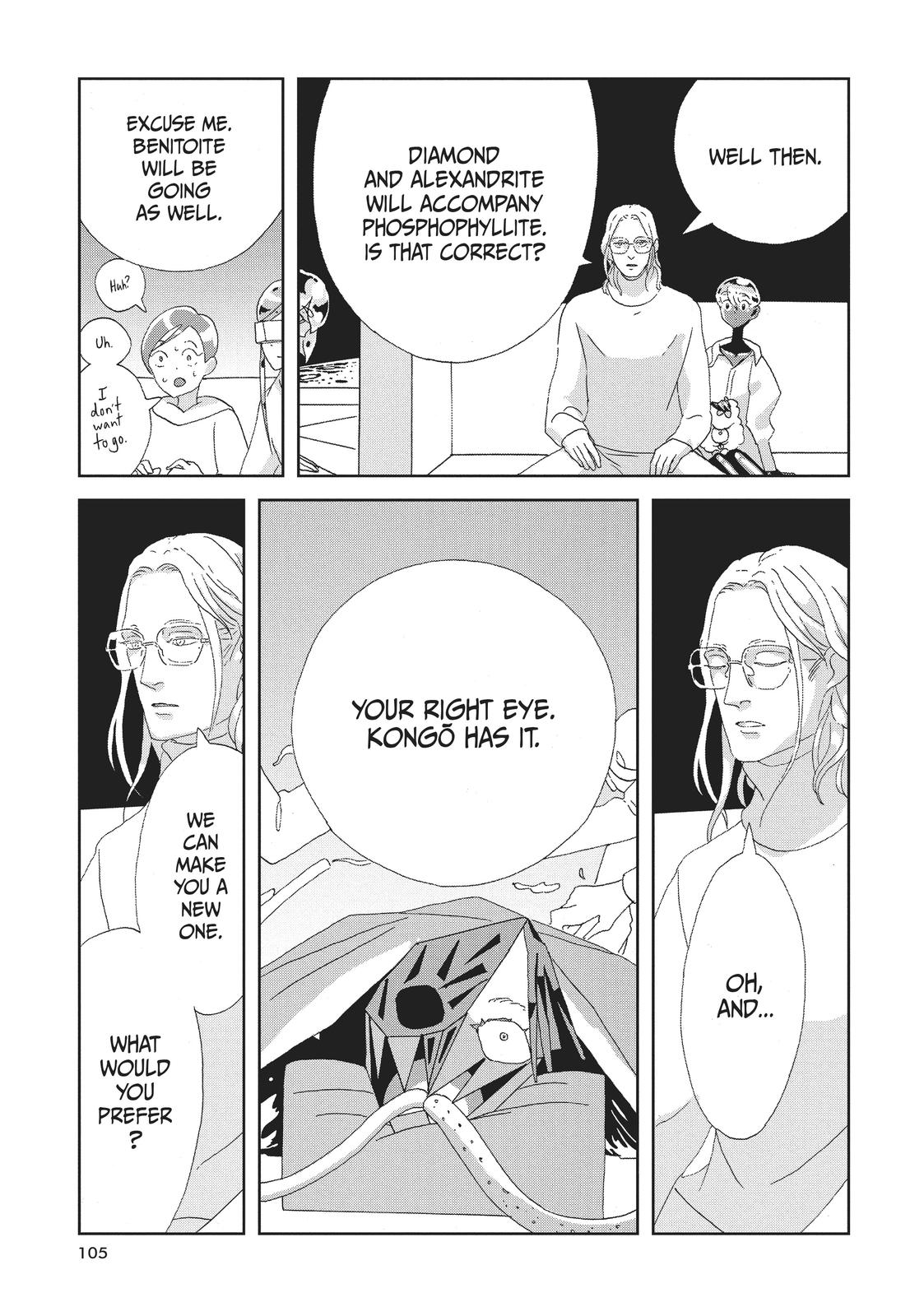 Read Land of the Lustrous Manga Online