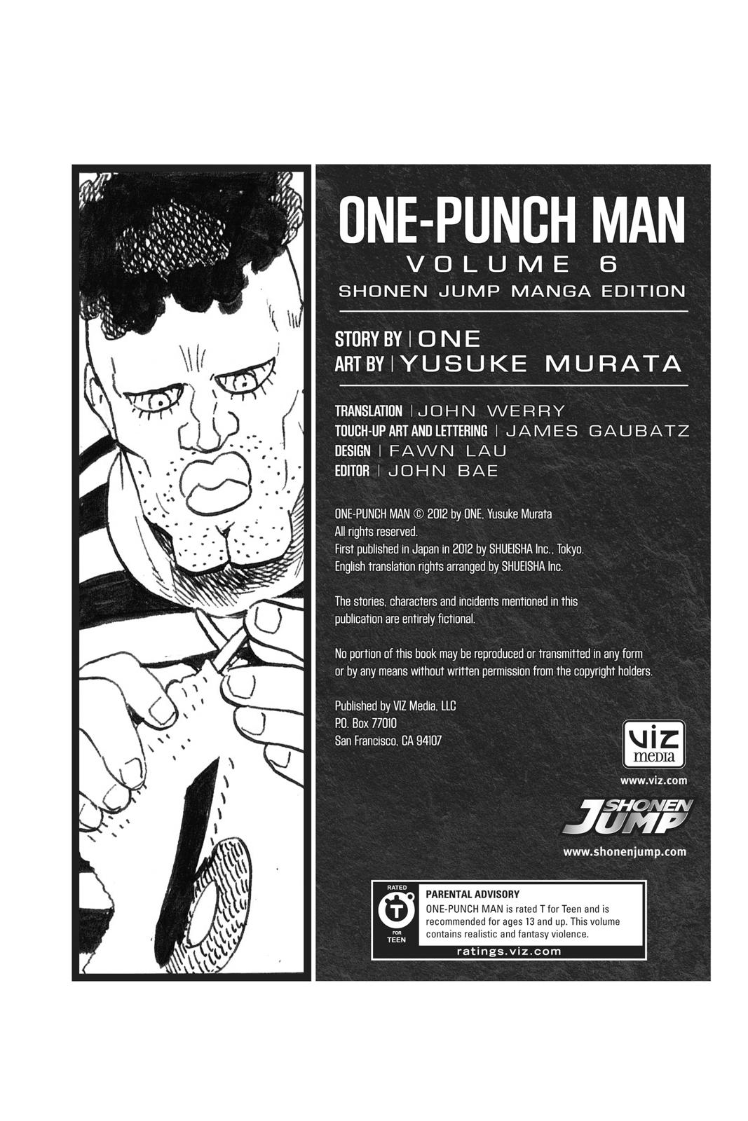 Read One Punch Man Manga Online
