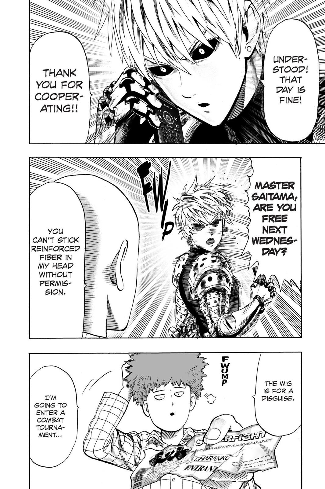 Read One Punch Man Manga Online