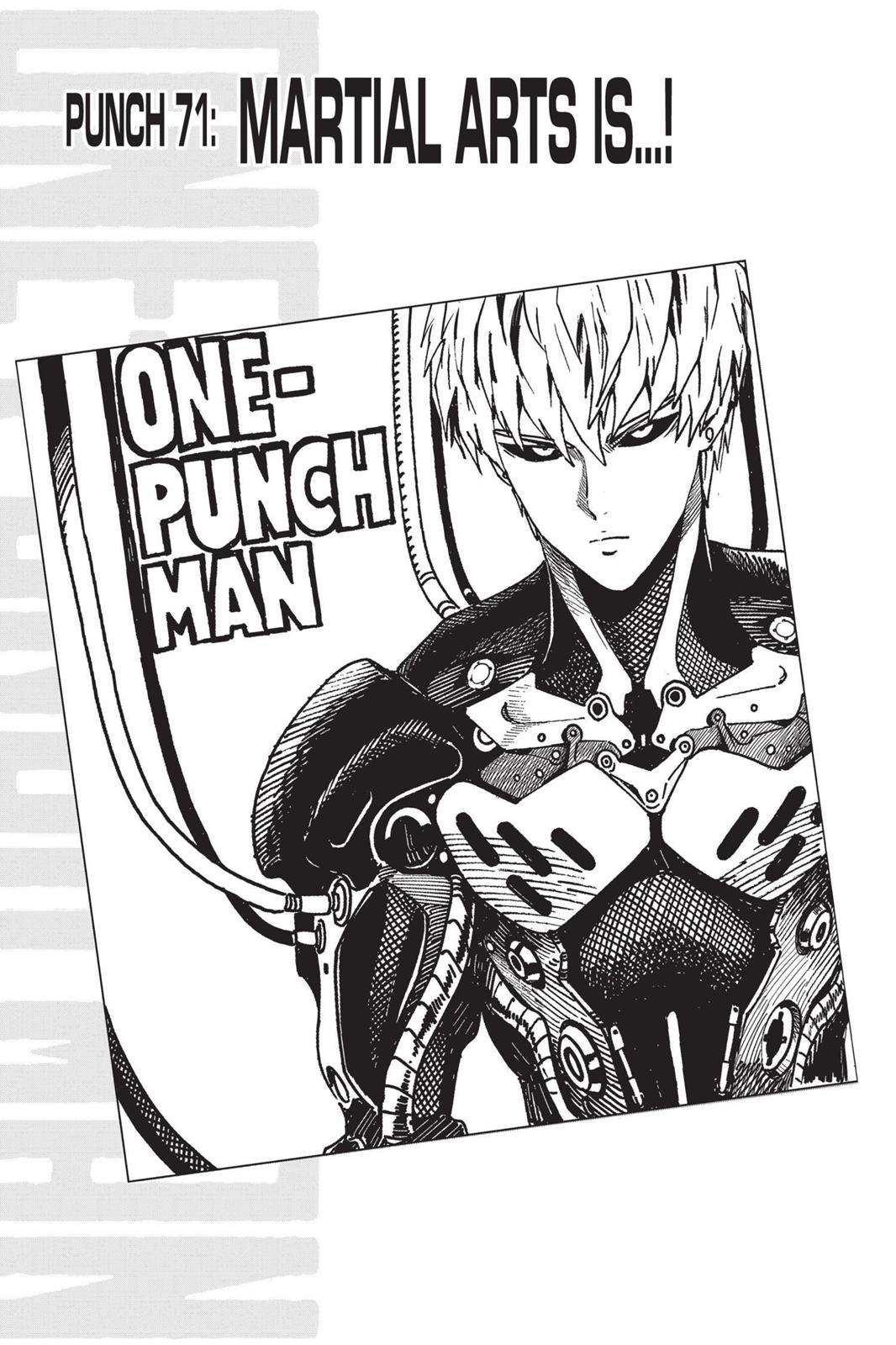 Read One Punch Man Manga Online