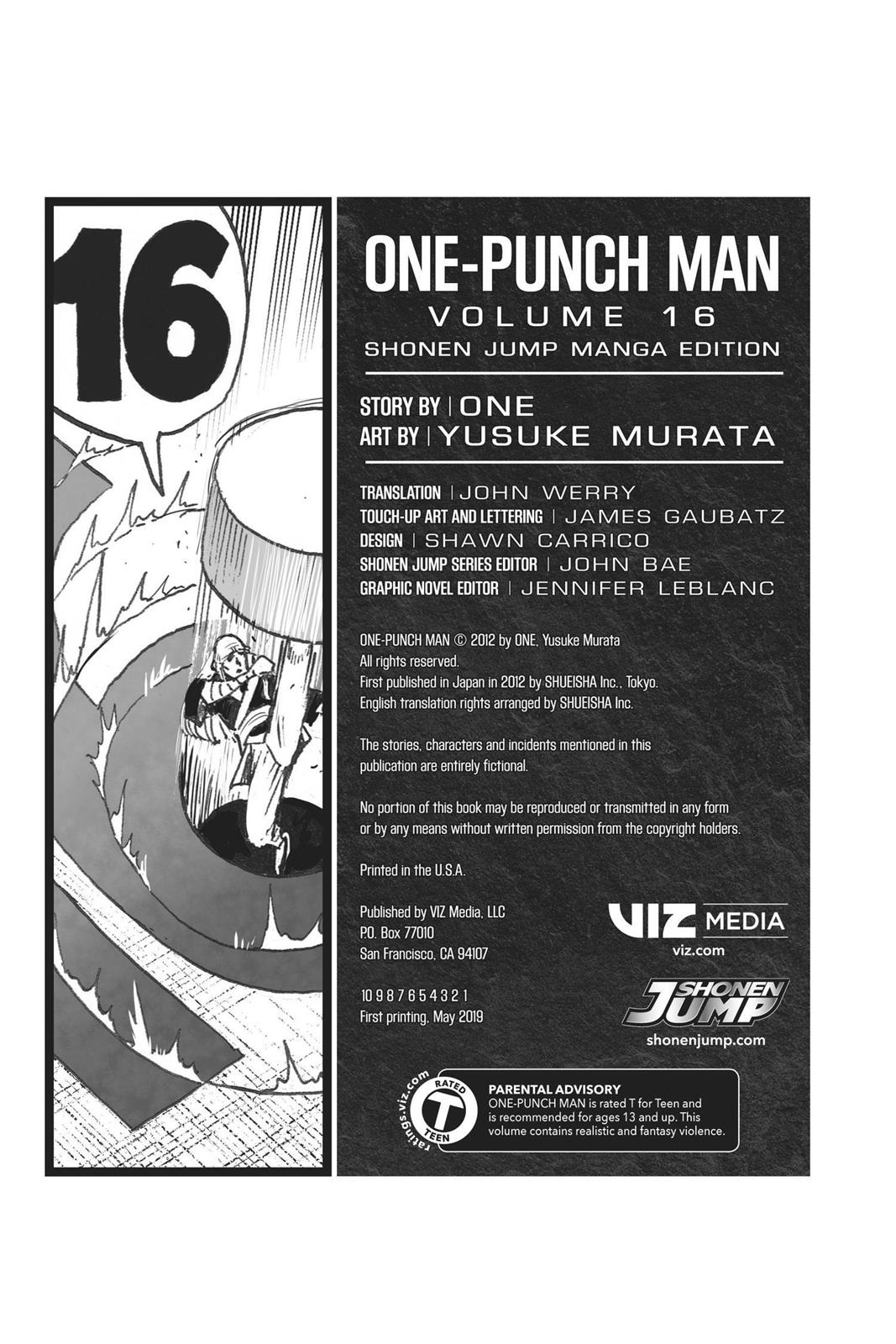 Read One Punch Man Manga Online